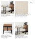 68760 - Stamford Light Beige Upholstered Seat w/ Wood Back, Metal Frame Accent Chair 
