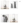 68787 - Colette Small Black/White Patterned Vase