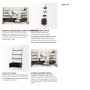 68847-AB - Grace 37.5L x 20W x 82H Two-Toned Brown Wood Three Shelf Shelving Unit
