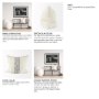 68871 - Patrice 22x22 Cream With Gray Stripes Pillow Cover