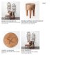68900 - Asco 18"H Rustic Solid Reclaimed Wood Stool