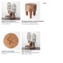 68901 - Asco 15"H Rustic Solid Reclaimed Wood Stool