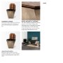 68902 - Esagono Octagonal Gold Metal-Clad Reclaimed Wood End/Side Table w/ Storage