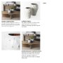 68907 - Julian Small Glossy White Ceramic Spoked Vase 