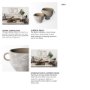 68911 - Deya Small Rustic Brown Ceramic Vase 