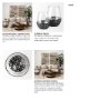 68939 - Reena II Large Black Woven Metal Base Table Candle Holder 