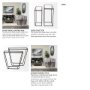68941 - Arya (Set of 2) 24L x 10W Black Rectangular Glass Top Iron Frame Accent Table 