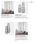 68979 - Bella Small Black Metal Cylindrical Cage Candle Holder Lantern 