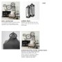 68989 - Ina Short Charcoal Metal Candle Holder Lantern 