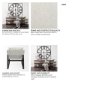 69003 - Guilia Frost Gray With Metal Frame Sling Accent Chair