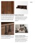 69018 - Glenn IV Dark Brown Wood w/ Black Iron Frame Media Console w/ Storage, TV Stand for TV up to 71"