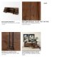 69020 - Glenn VI 71.5x18 Dark Brown Wood Frame w/ Black Iron Accent, 6 Drawer, 2 Door Cabinet Sideboard