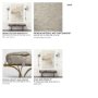 69060 - Jessie 55L x 16W White/Gray Hair-On-Hide Seat W/Gold Metal Base Accent Bench