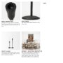 69070 - Levit (Small) Black Table Candle Holder