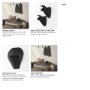 69076 - Taurus IV (Set of 2) Black Cast Aluminum Bull Wall Decor
