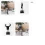 69085 - Caleb 4L x 5W Black Metal Tribal Figurine