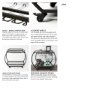 69086 - Chriselle Black Metal And Glass Two Tier Bar Cart