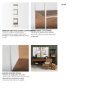69103 - Morris II 19.75 x 15 x 72.5 Brown Wood and Silver Metal Frame 4 Shelf Shelving Unit