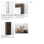 69155 - Gervaise 12L x 2W x 59H Brown Wood Frame Rectangular Wall Mirror