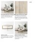 69180 - Faye 34L x 34W x 17H Beige Finished Wood W/Gold Metal Base Square Coffee Table