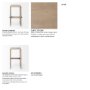69190 - Aida 30" Seat Height Light Gray Wood Bar Stool