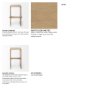 69191 - Aida 30" Seat Height Light Brown Wood Bar Stool