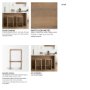 69193 - Aida 26" Seat Height Light Brown Wood Counter Stool