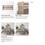 69197 - Aida Light Gray Wood Console Table 