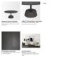 69202 - Maxwell 34" Dark Brown Wood W/ Black Metal Pedestal Base Round Coffee Table