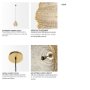 69239 - Halycon 16.0L x 16.0W x 20.0H Gold Mesh and Iron Pendant Light