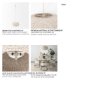 69241 - Theta 30.0 L x 30.0 W x 15.0 H White-Washed Beaded Chandelier