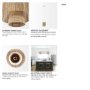 69245 - Aviario 14.2 L x 14.2 W x 14.2 H Natural Cane Cylindrical Pendant Light