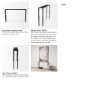 69257 - Timothy  48.0 X 8.0 X 30.0 Ebony Black Iron Console Table