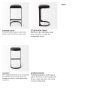 69271 - Tyson 17L x 18W x 31H Black Leather W/ Metal Frame Bar Stool