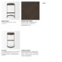 69272 - Tyson 17L x 18W x 31H Brown/Gray Suede W/ Metal Frame Bar Stool