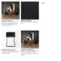 69273 - Berbick Open Back Dining Side Chair | Black Leather w/ Iron