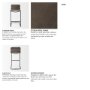 69281 - Berbick 43" Total Height Brown/Gray Suede w/ Iron Frame Bar Stool