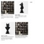 69287 - Murray 13H Black Painted Resin Fox in a Suit Bust