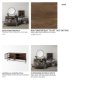 69293 - Arelius 70L x 18.75W x 32H Medium Brown, Black Metal Base w/ 4 Glass Door Cabinets Sideboard