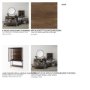 69299 - Arelius 36L x 18.75W x 63H Medium Brown Wood W/ Black Metal Base Display Cabinet