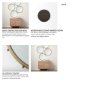69318 - Elena I Small Gold Wall Mirror 