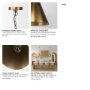 69344 - Fenton 18.0L x 18.0W x 23.0H Gold W/Gold Accents Pendant Light
