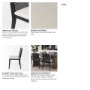 69350 - Clara Cane Back Dining Side Chair | Cream Fabric w/ Black Wood