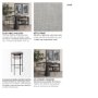 69360 - Parker Gray Fabric Seat Black Metal Bar Stool