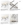 69369 - Ayla 55L x 17.6W x 18H Cream Fabric Seat W/ Antique Nickel Frame Bench