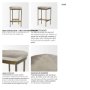 69384 - Millie 26.25H Hair-on-hide Seat W/ Gold Metal Frame Counter Stool