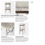 69385 - Millie 30H Hair-on-hide Seat W/ Gold Frame Bar Stool