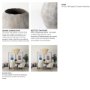 69405 - Gobi 19.75L x 24H Large Tan Ceramic Oval Vase