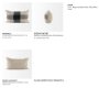 69420 - Raquel 13x21 Beige and Black Fabric Plaid Pillow Cover 