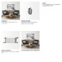 69438 - Kimia 14x26 White/Black Fabric Herringbone w/Fringed Pillow Cover 